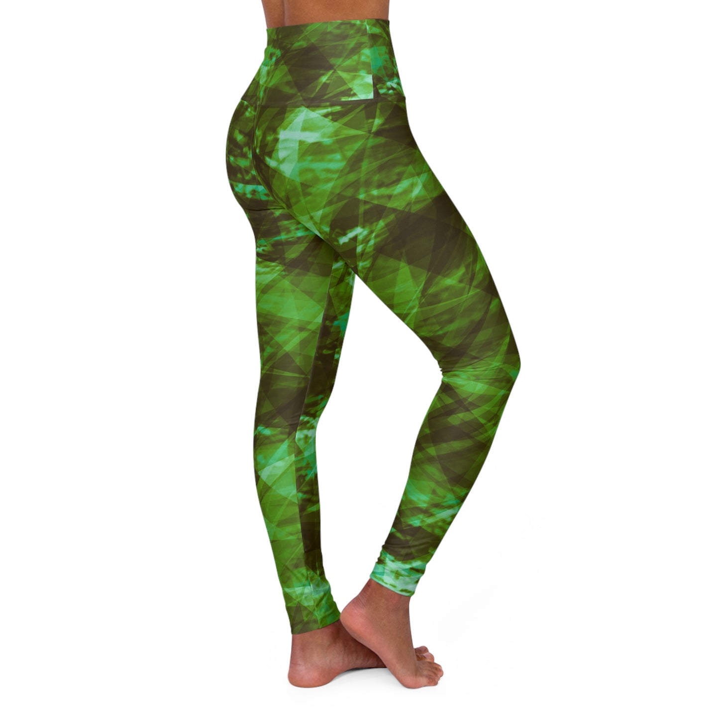 Green River: High Waisted Leggings - Stylish Comfort, Fitness, Dance and Everyday Wear, Activewear, Streetwear, Exercise Gear
