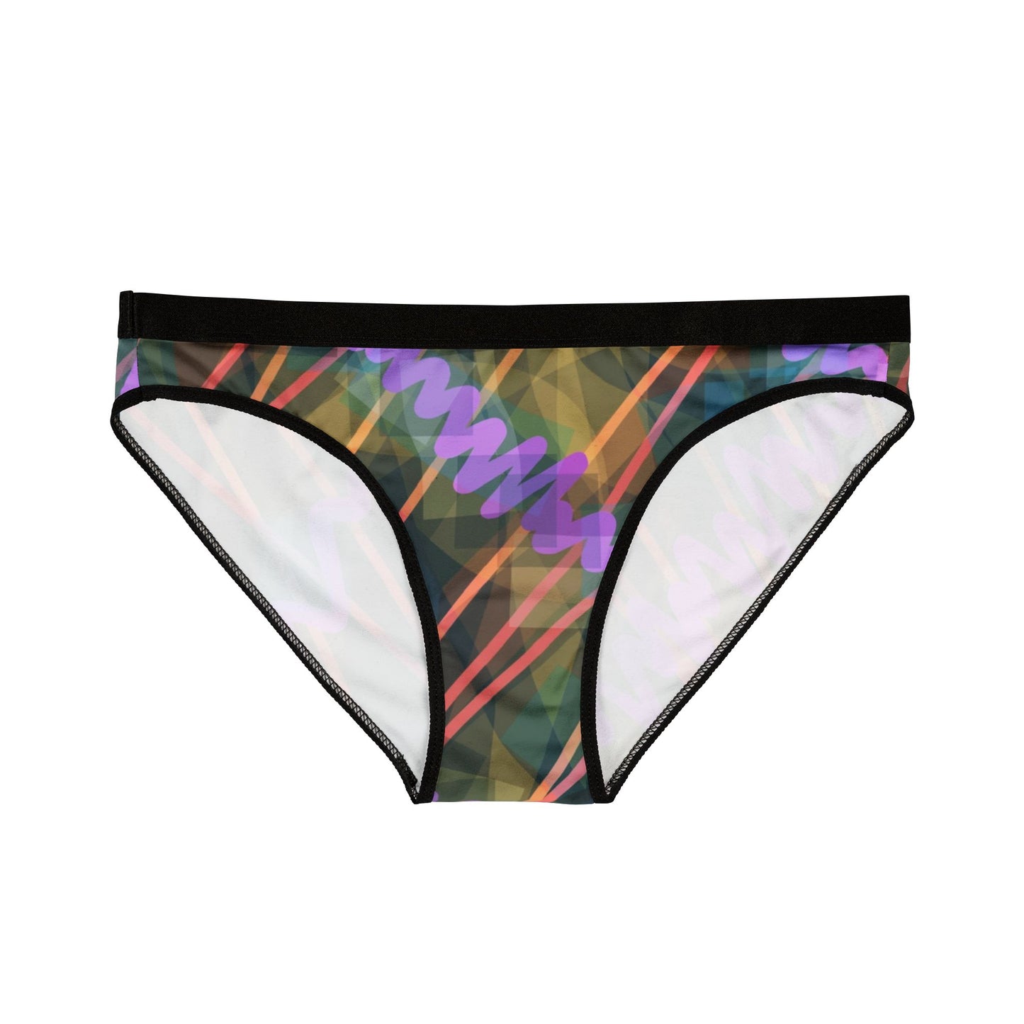 Ava: Stylish Women's Underwear - Chic and Comfortable Printed Briefs