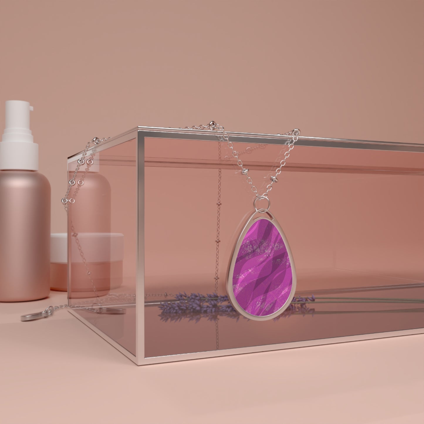 Ruby Gal: Elegant Teardrop Pendant Necklace - Modern Jewelry for Every Occasion