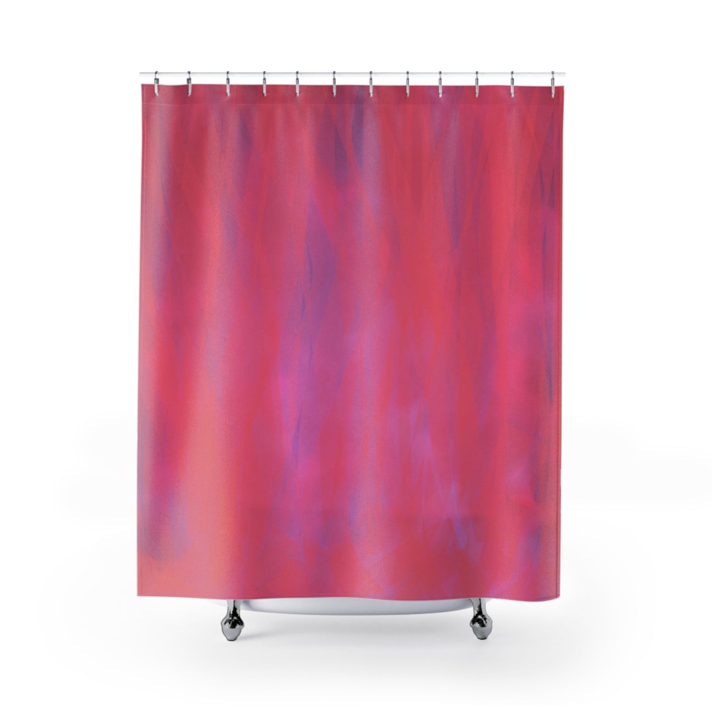 Aphrodite: Abstract Pink tones Shower Curtain - Modern Bathroom Decor