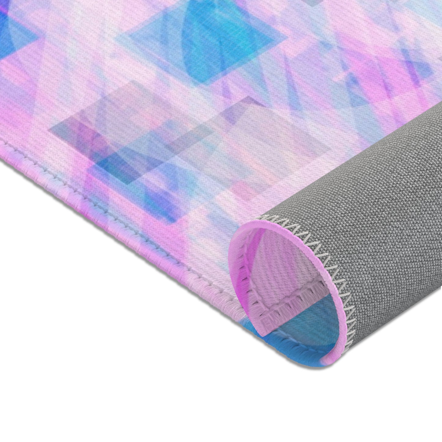 Light Codes: 24"x36" Elegant Abstract Area Rug for Modern Spaces, Living Room Decor, Vibrant Home Accent, Stylish Floor Mat, Gift for Housewarming, Pastel Rug