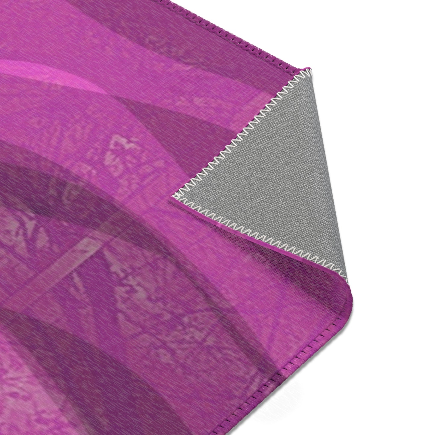 Ruby: 48"x72" Vibrant Ruby Wave Area Rug - Stylish Home Décor for a Cozy Ambiance