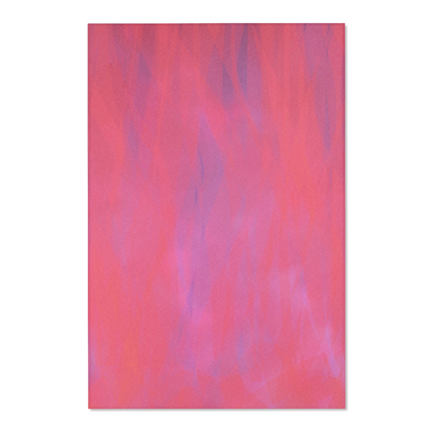 Aphrodite: 48"x72" Vibrant Abstract Area Rug - Soft Pink & Purple Gradient Design for Cozy Spaces