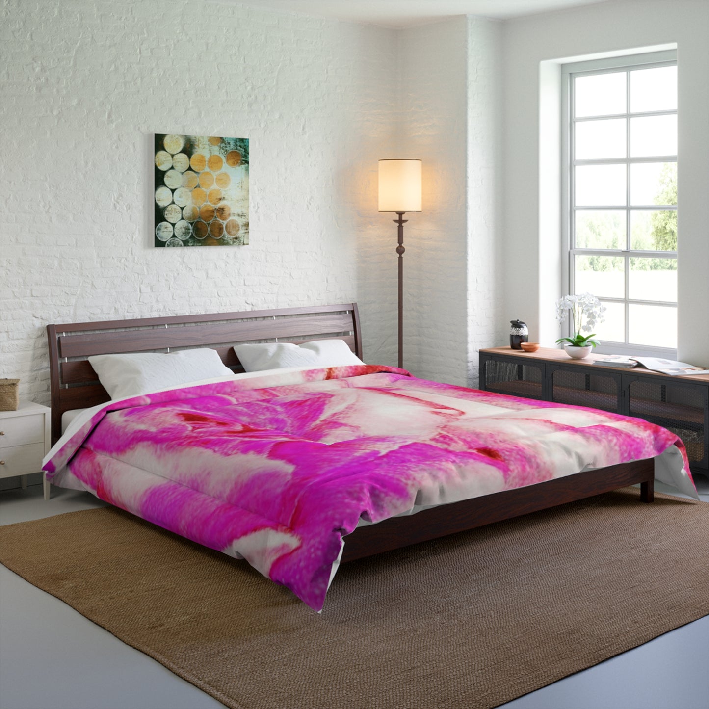 Rose High: Comforter, Rose Theme, Nature lovers, Serene Home, Bedding