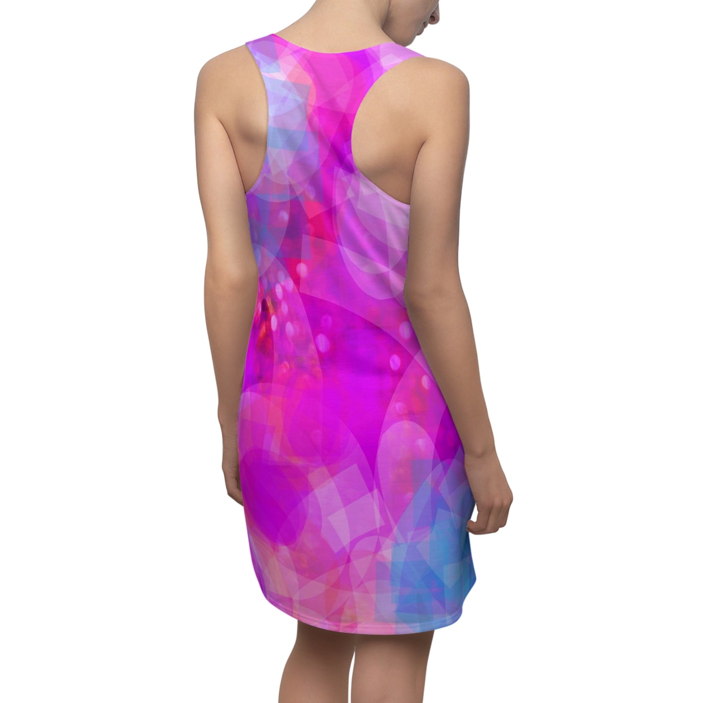 Ula: Women's Cut & Sew Racerback Dress (AOP)