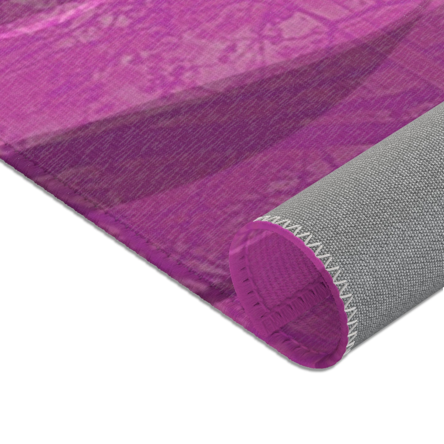 Ruby: 48"x72" Vibrant Ruby Wave Area Rug - Stylish Home Décor for a Cozy Ambiance