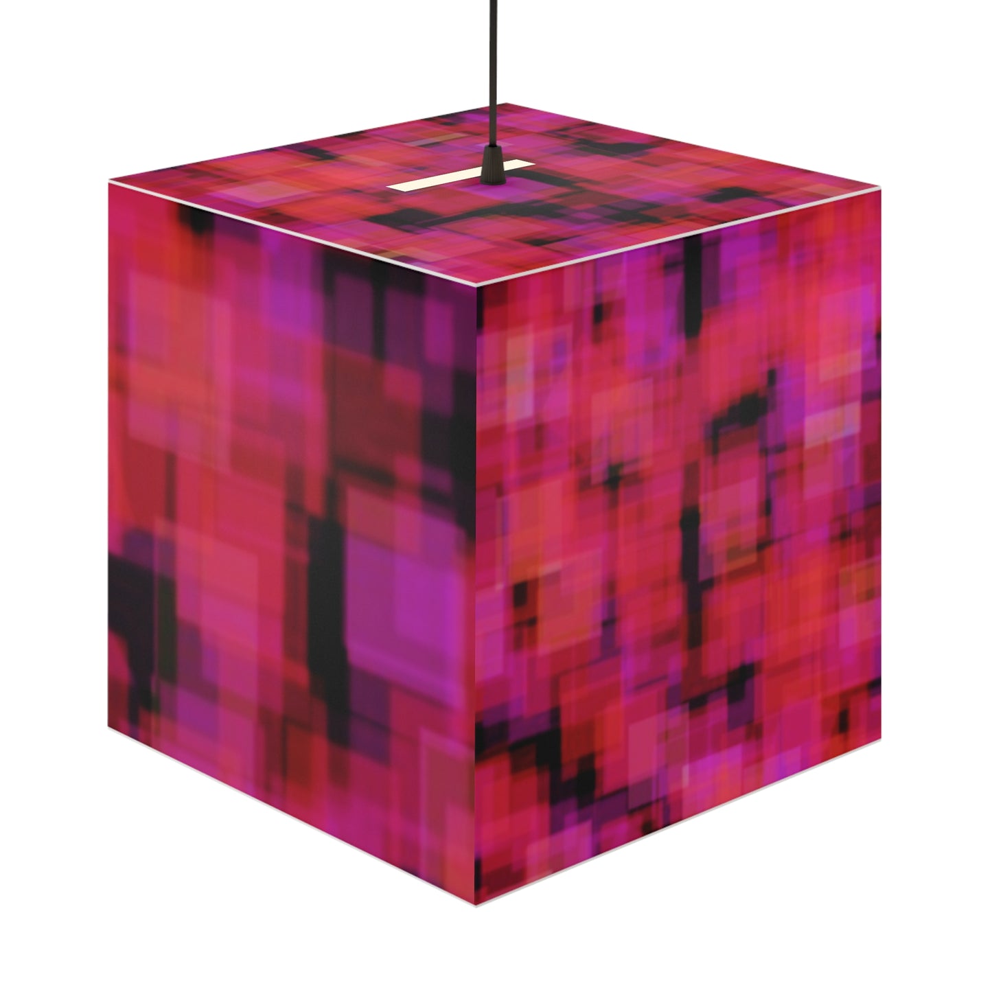 Amaltheia: Vibrant Light Cube Lamp, Modern Home Decor, Abstract Pendant Light, Contemporary Lighting, Artistic Illumination