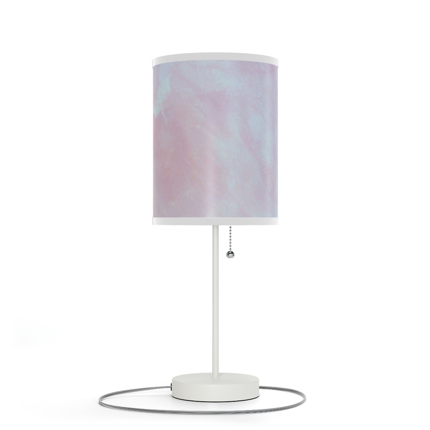 Summit of Love: (WH Trim) Pastel Aura Table Lamp, Modern Home Decor, Bedroom Lighting, Soft Ambiance Light, Unique Gift Idea, US|CA Plug