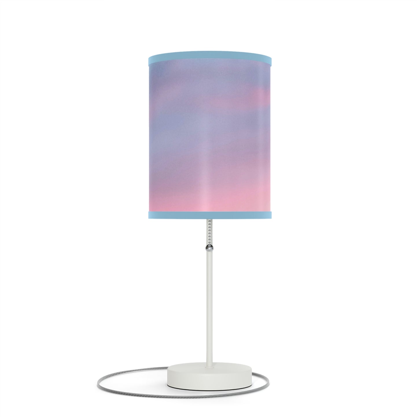 Soothing Sky: Light Blue Trim; Tranquil Sunset Table Lamp, Soft Glow Nightlight, Modern Home Décor, Perfect Gift for Housewarming, Relaxing Atmosphere, Bedroom Lighting
