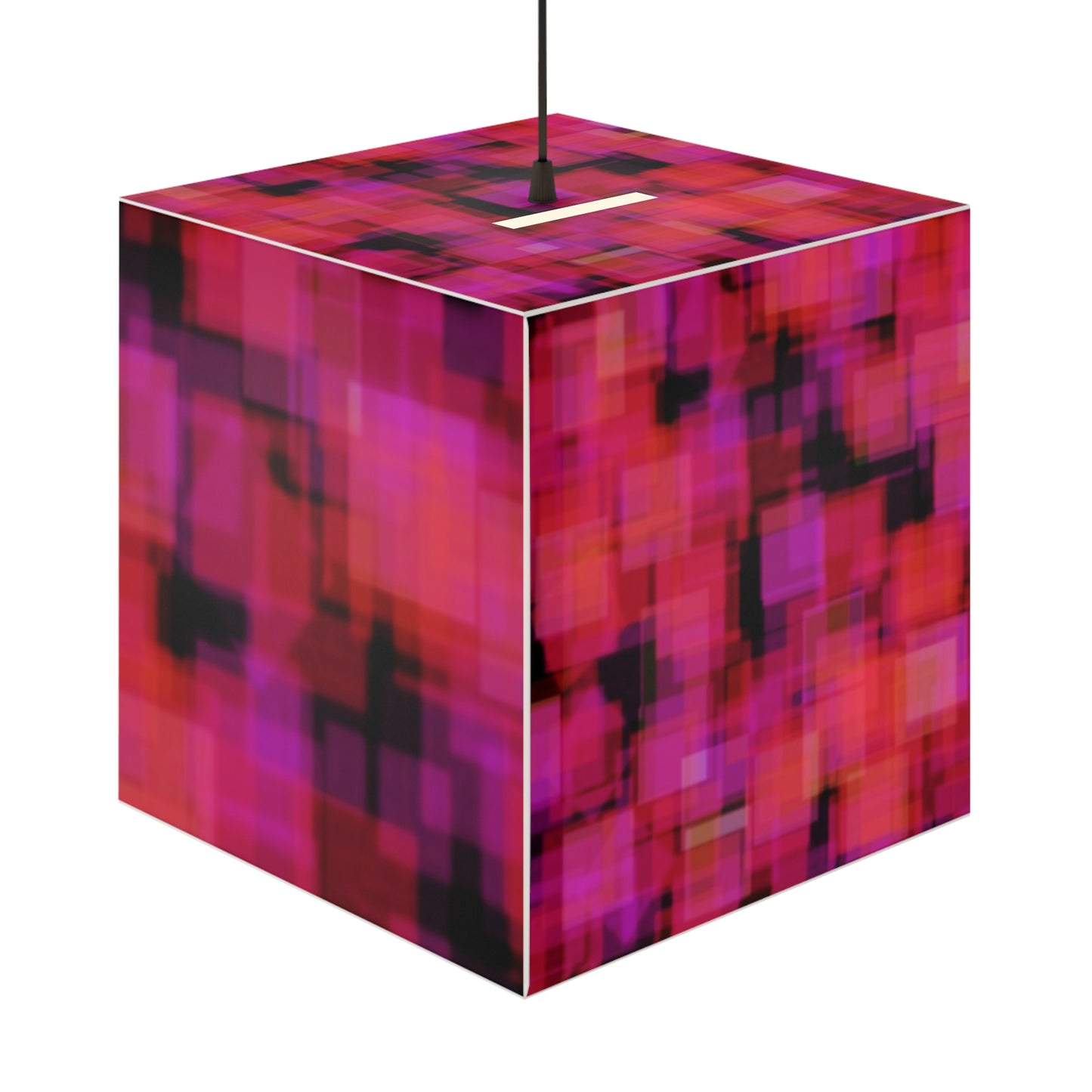 Amaltheia: Vibrant Light Cube Lamp, Modern Home Decor, Abstract Pendant Light, Contemporary Lighting, Artistic Illumination