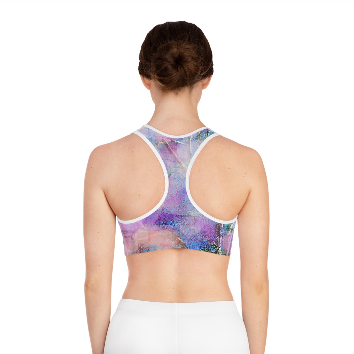 Woo hoo : ) Sports Bra (AOP)