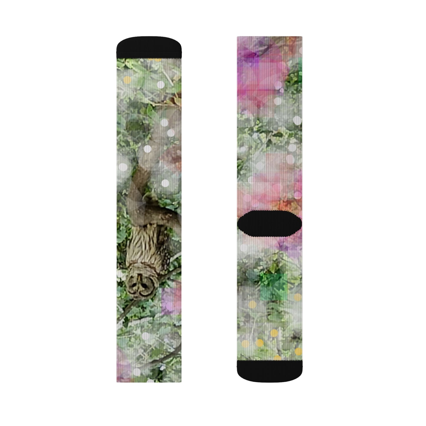 Woodland Owl: Sublimation Socks
