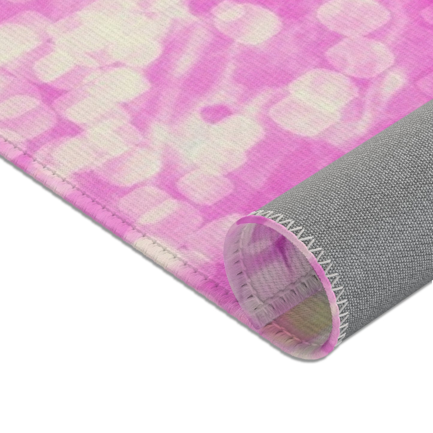 Anew: 24"x36" Soft Pink Abstract Area Rug - Cozy Home Decor, Living Room Accent, Bedroom Carpet, Shower Gift, Boho Chic Style