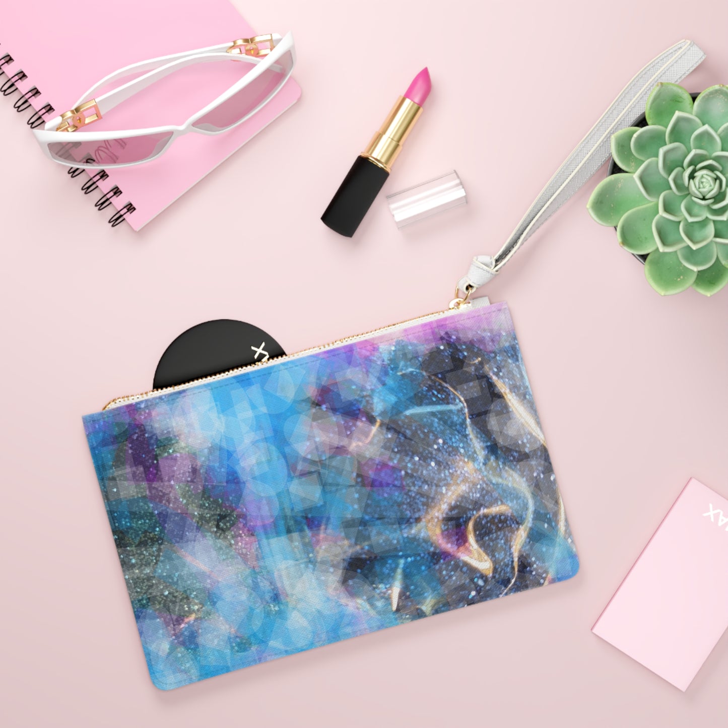Sapphire Fuel: Clutch Bag