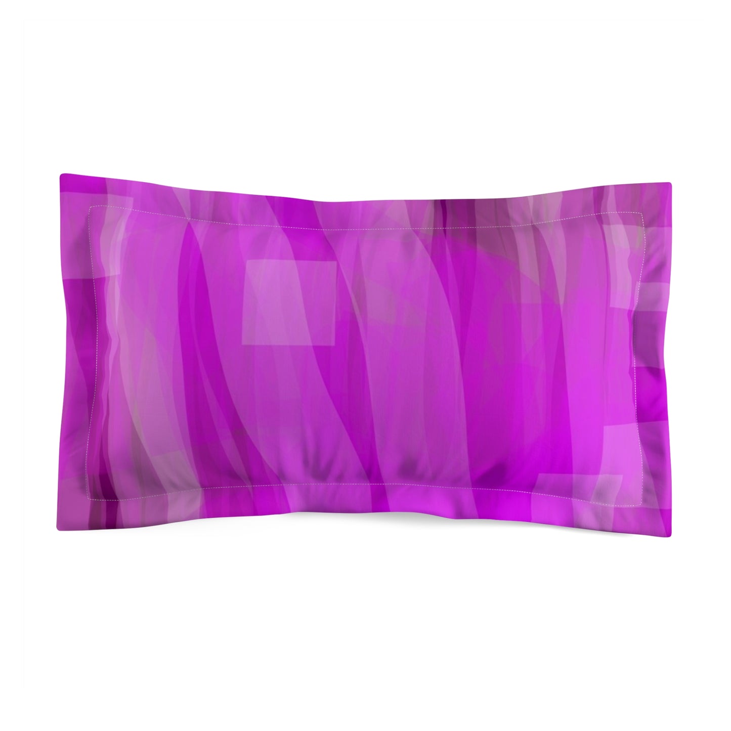 Prudence: Elegant Purple Microfiber Pillow Sham | Soft Bedding Decor, Bedroom Accent, Housewarming Gift, Cozy Home Decor, Relaxing Atmosphere