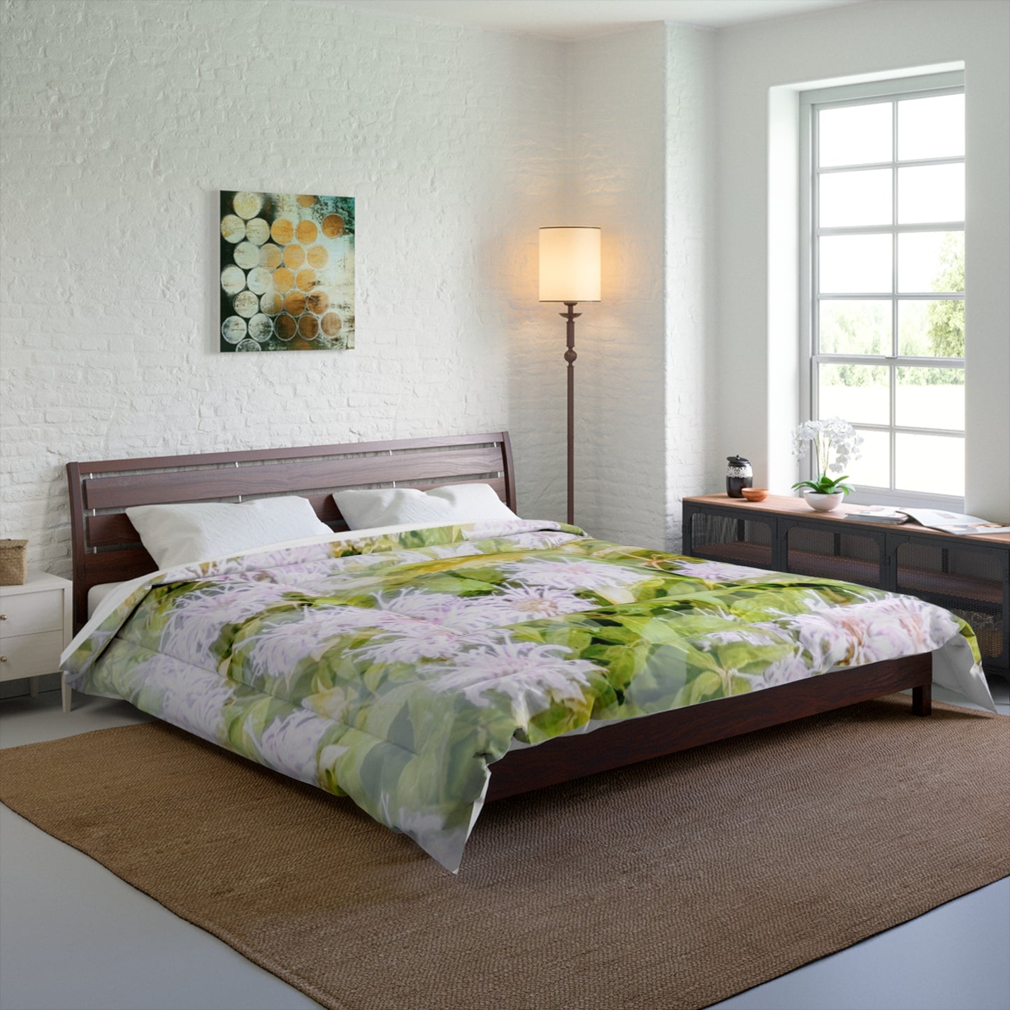 Soft Flowerbed: Comforter
