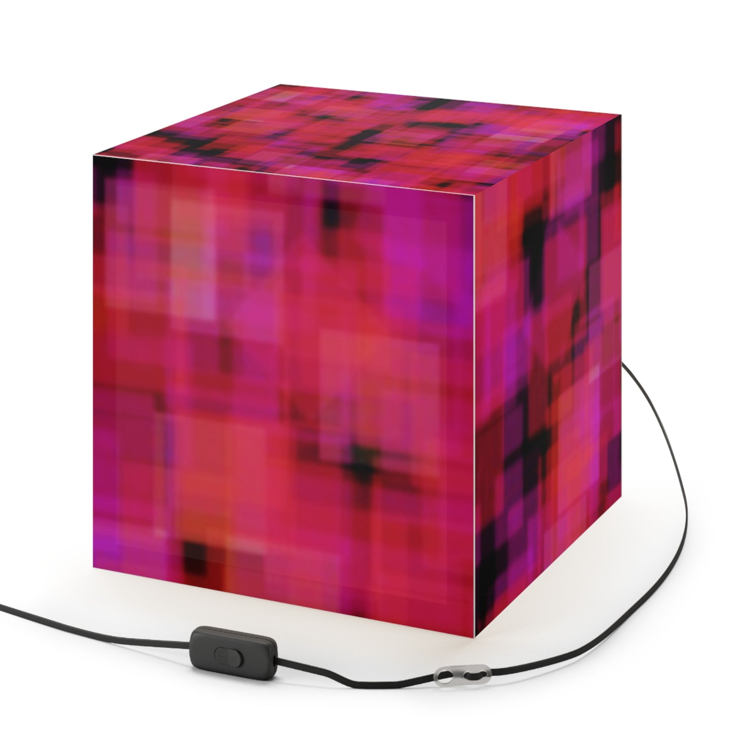 Amaltheia: Vibrant Light Cube Lamp, Modern Home Decor, Abstract Pendant Light, Contemporary Lighting, Artistic Illumination