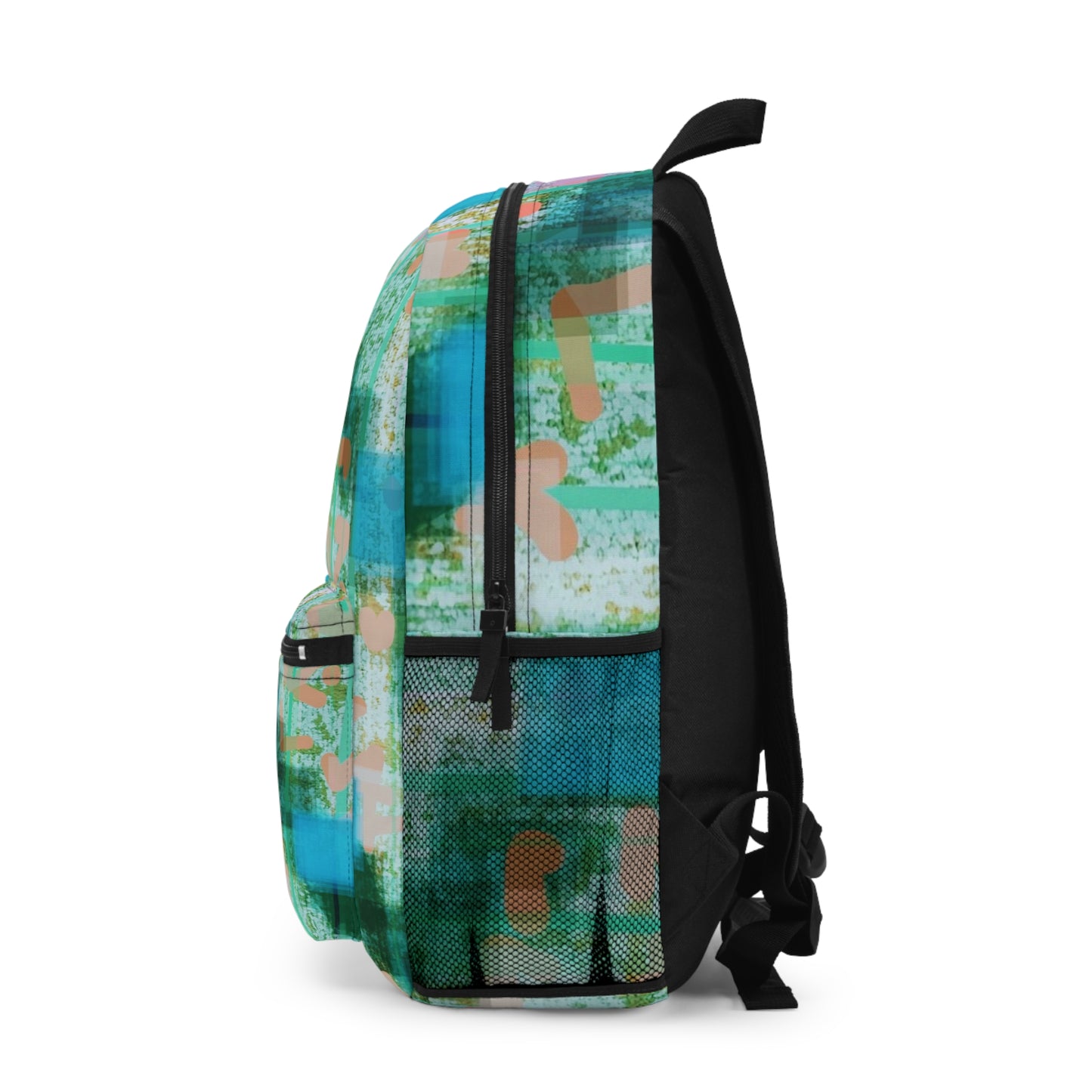 Tuesday Afternoon: Colorful Abstract Art Backpack for School and Travel
