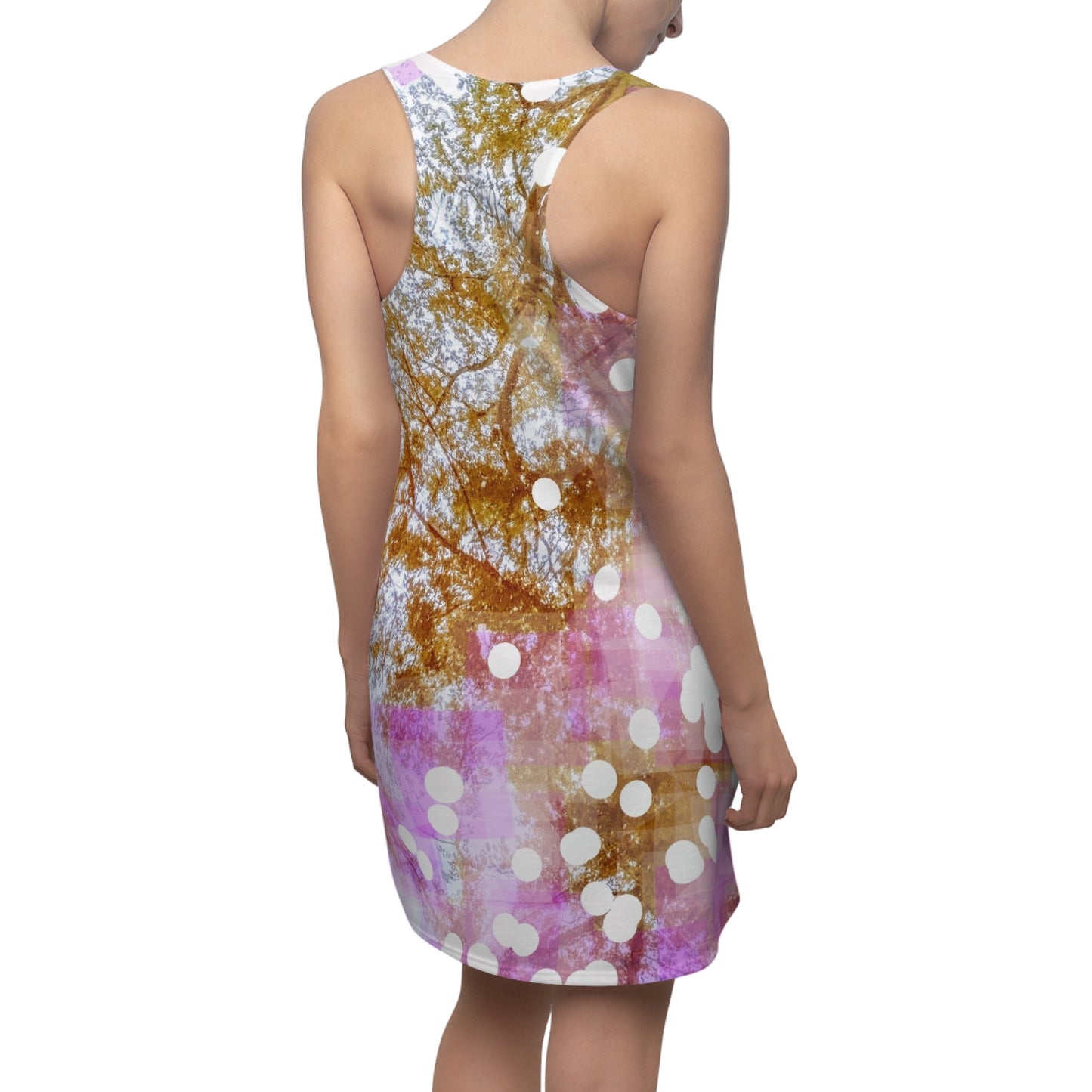 Auburn: Women's Cut & Sew Racerback Dress (AOP)