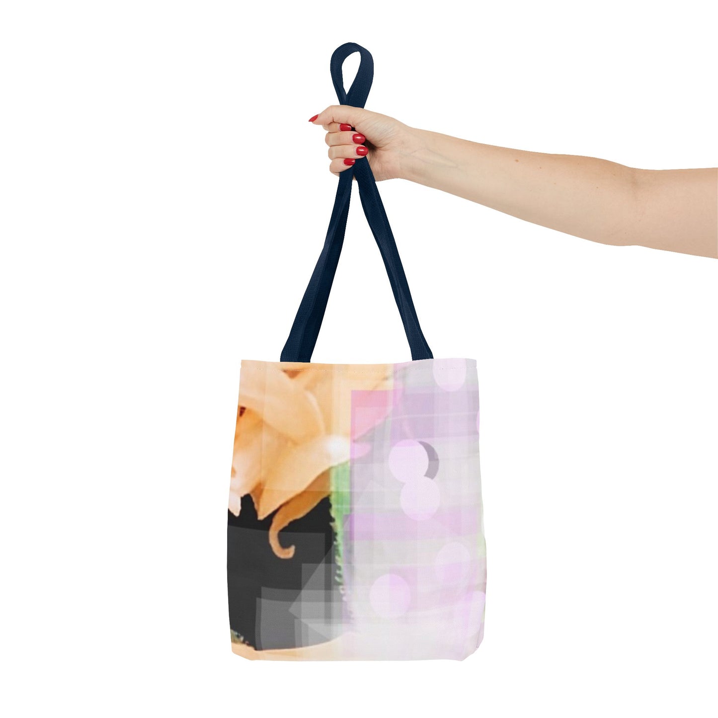 Honey Creme: Tote Bag (AOP): 13"x13"