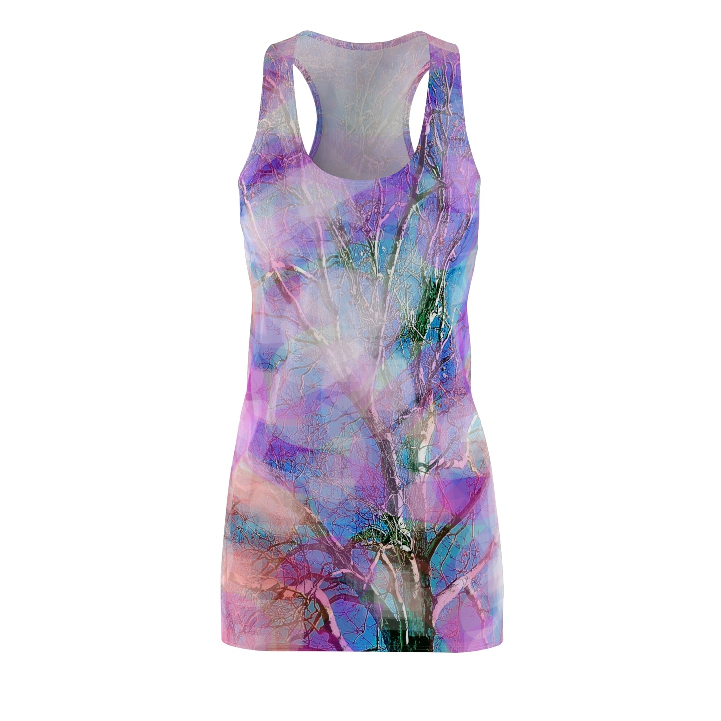 Woo hoo : ) Women's Cut & Sew Racerback Dress (AOP)
