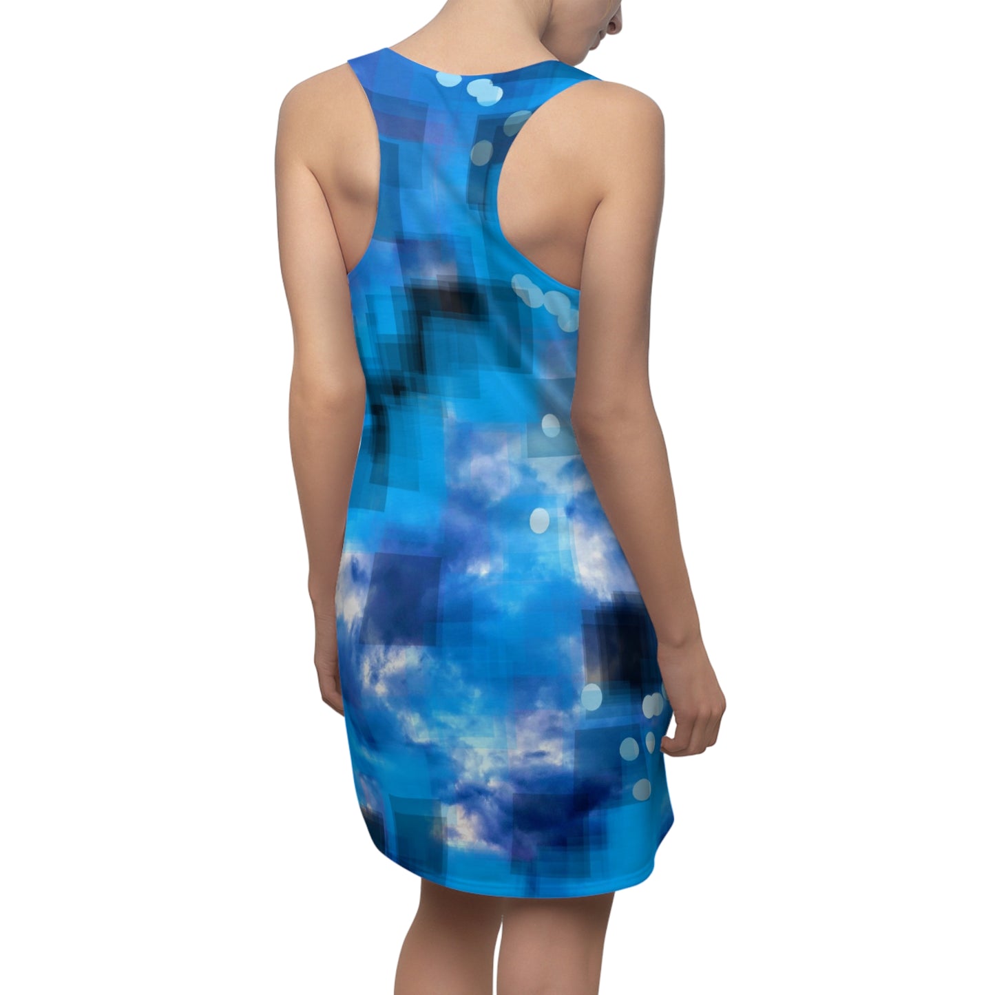 Surreal: High Vibes Women's Cut & Sew Racerback Dress (AOP), Casual Chic