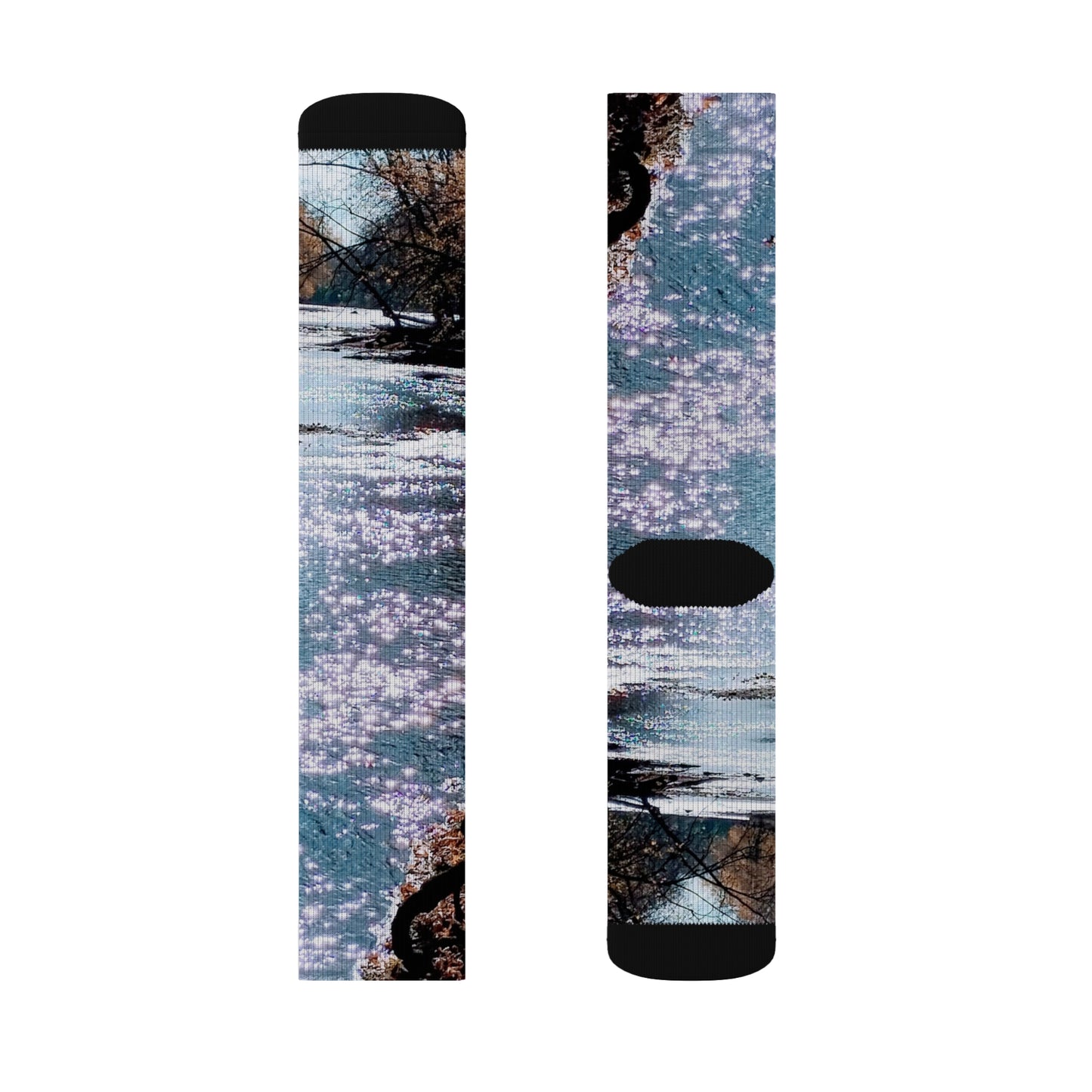 Shimmer Creek: Sublimation Socks