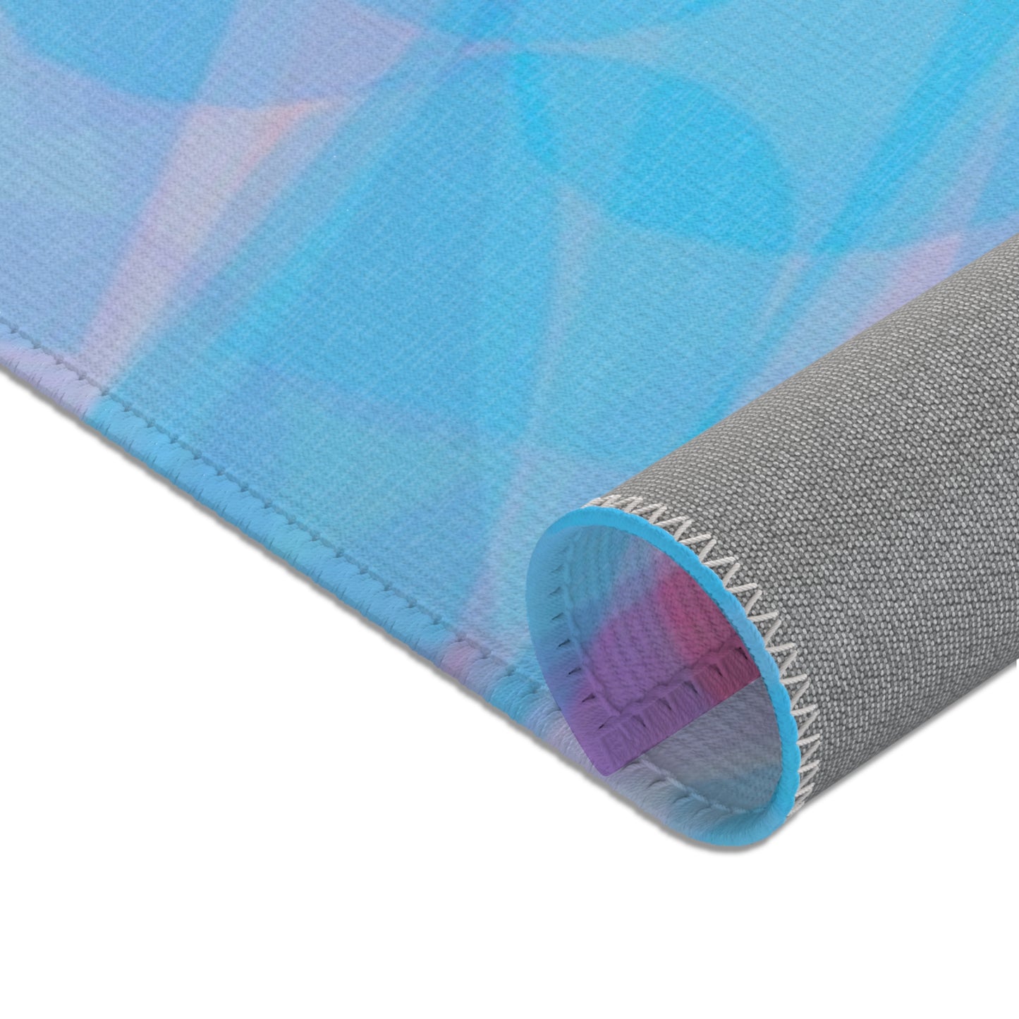 Mellow: 60"x36" Calming Abstract Area Rug - Soft Pastel Decor for Living Room, Bedroom, Office, Home Accent, Boho Style, Cozy Vibes