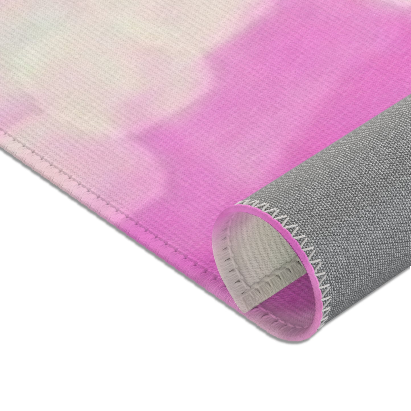 Anew: 48"x72" Pink Abstract Area Rug, Soft Floor Mat, Cozy Home Decor, Boho Style Carpet, Living Room Mat, Pink Area Rug