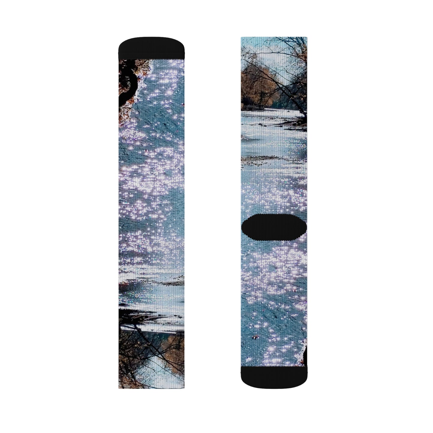 Shimmer Creek: Sublimation Socks