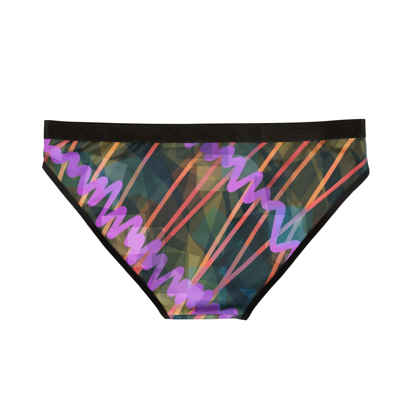 Ava: Stylish Women's Underwear - Chic and Comfortable Printed Briefs