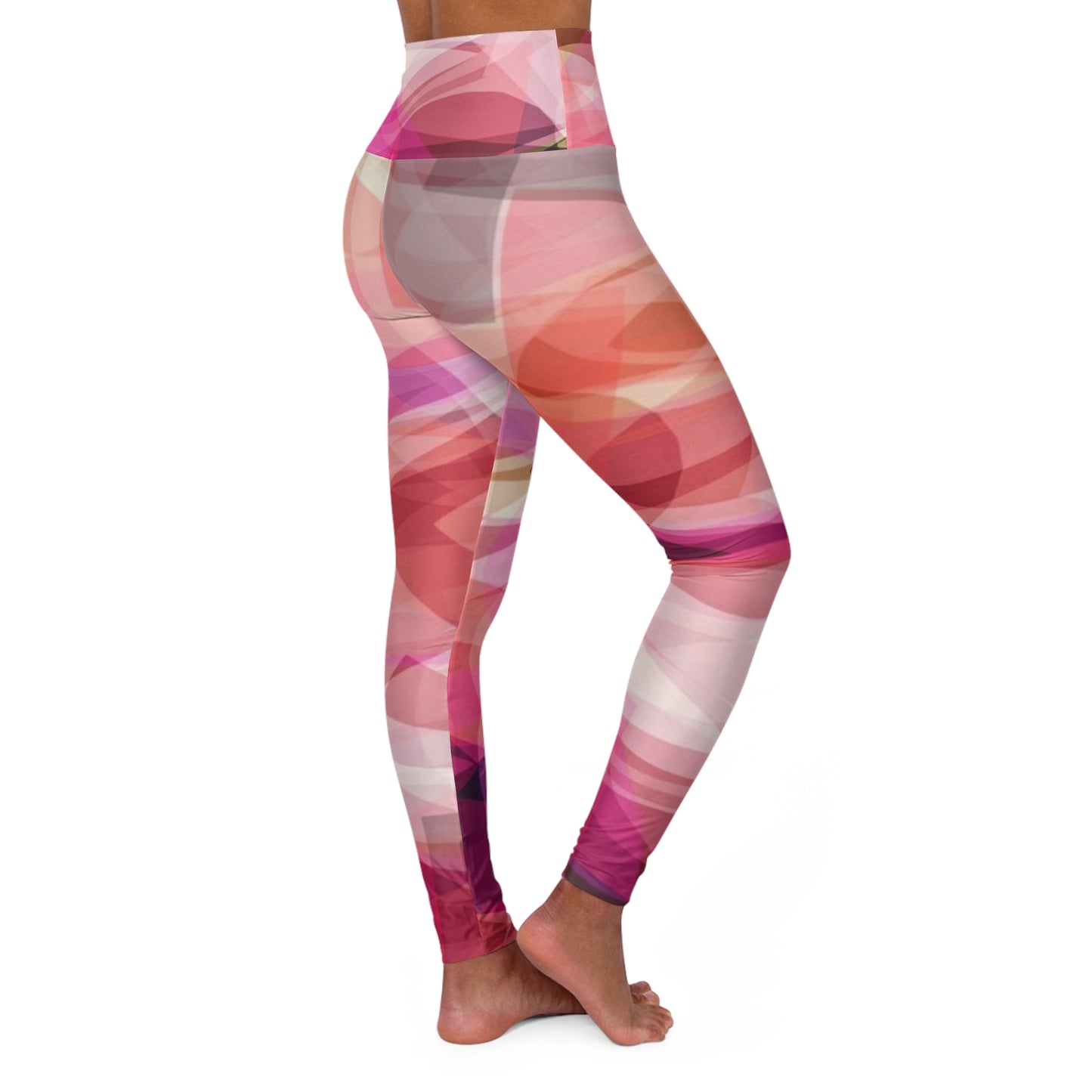 Oona: Vibrant High Waisted Leggings, Activewear for Women, Gym, Fitness Classes, Workout, Streetwear, Dancewear