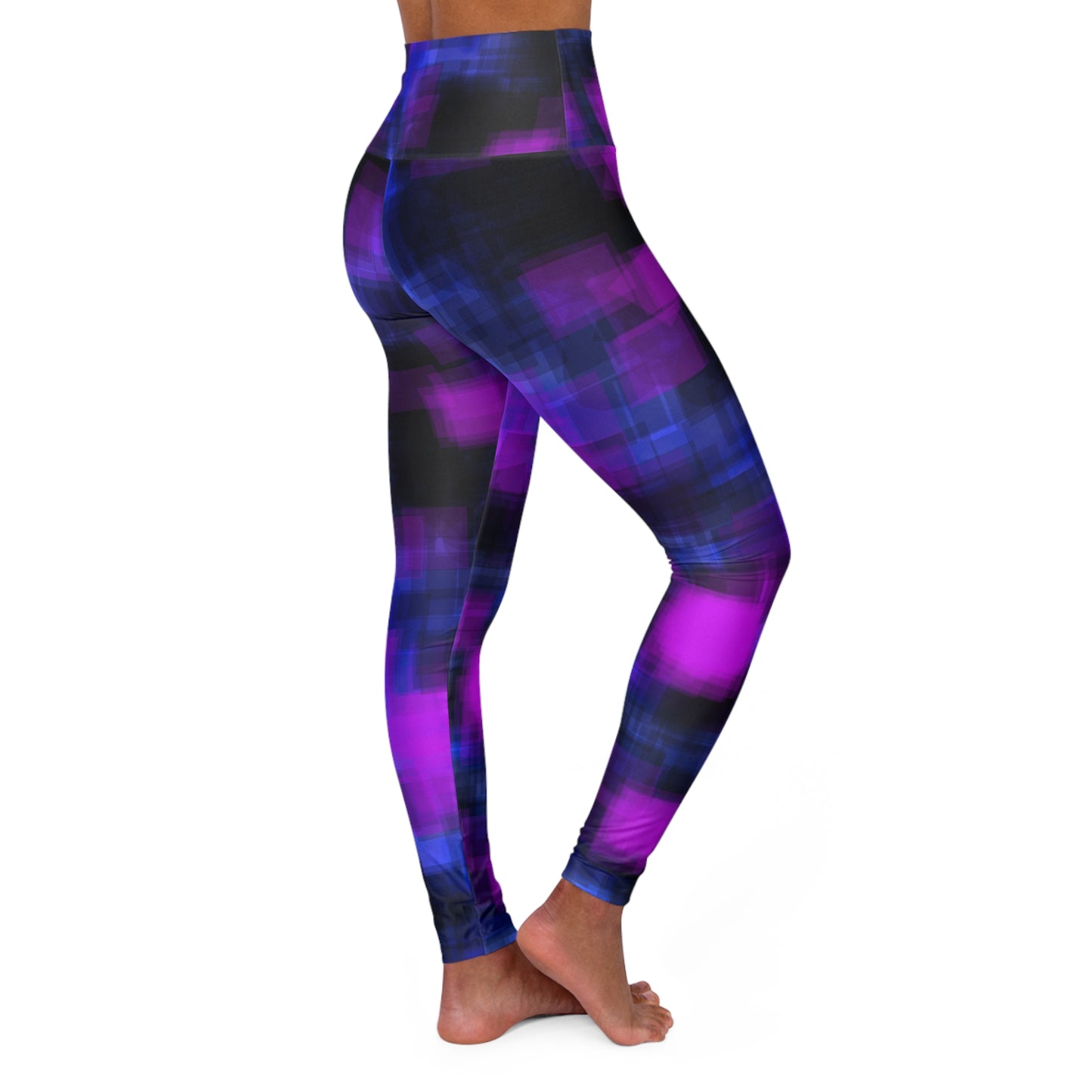 True Friend: Vibrant High Waisted Fashion Leggings, Activewear, Fitness Clothing, Exercise Leggings, Comfortable Leggings, Stylish Leggings