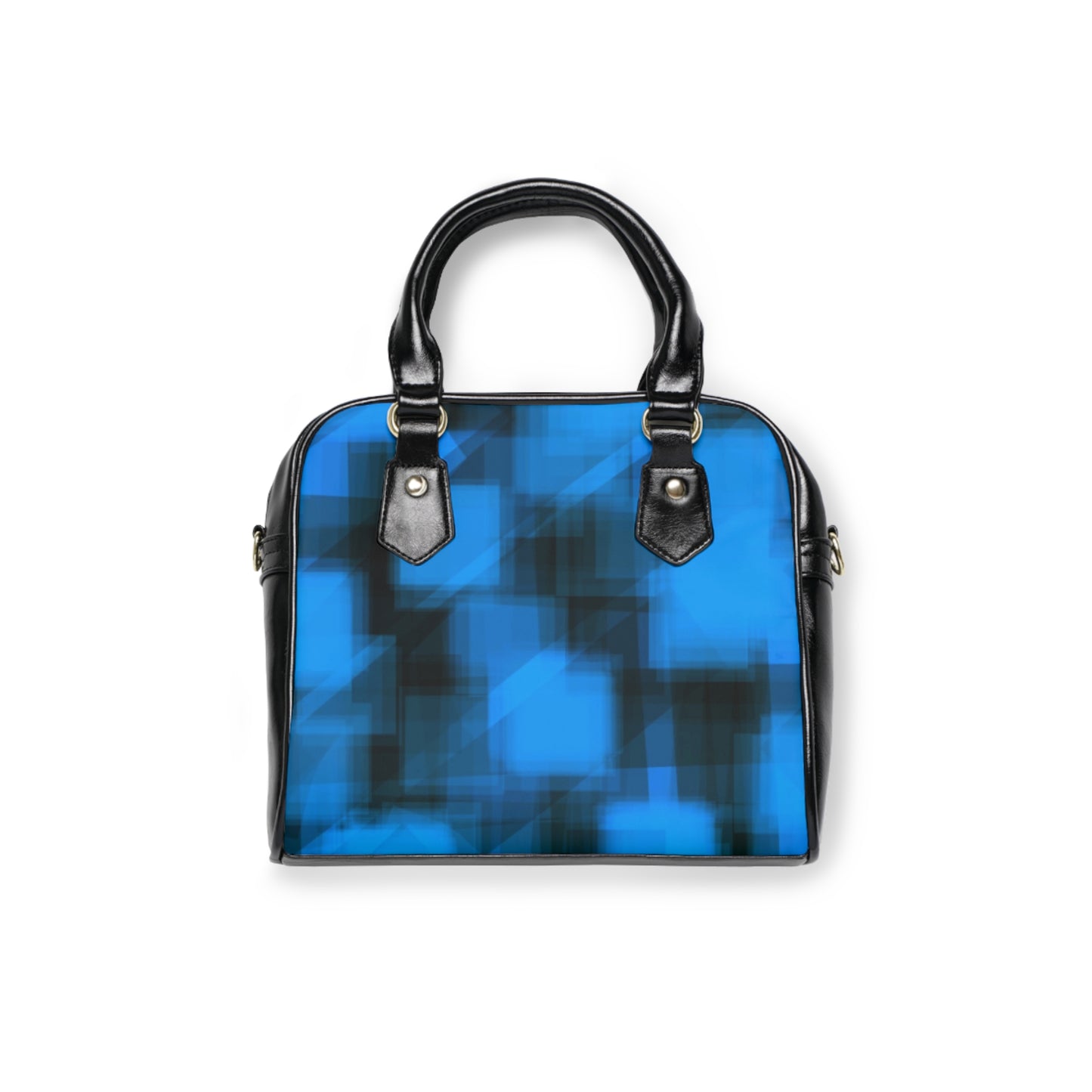 Val: Modern Blue Shoulder Handbag - Chic and Stylish Accessory