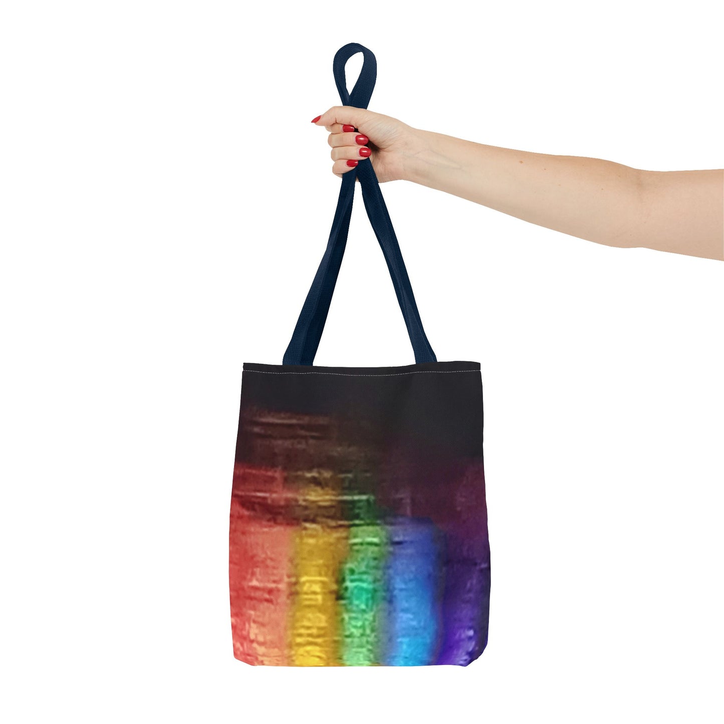 Neon Rain: Tote Bag (AOP)