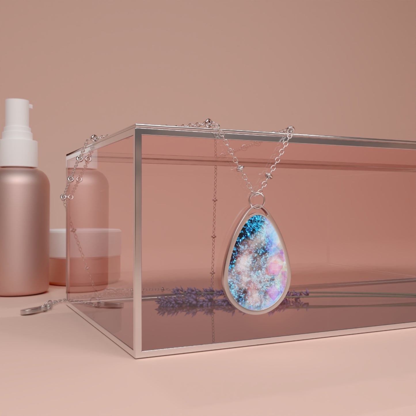 Glowy: Childlike Innocence Pendant - Inner child Embracement - Spiritual Art Jewelry