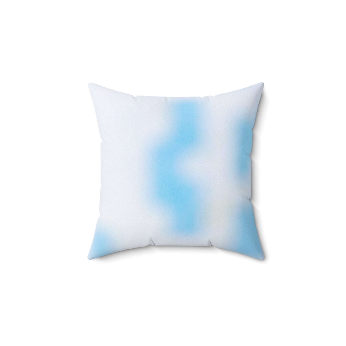 Carolyn: (14"x14") Soothing Art - Faux Suede Pillow