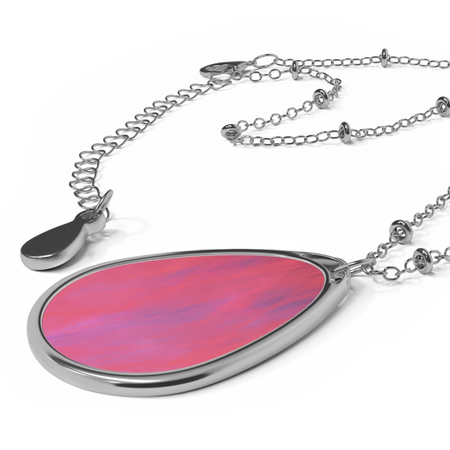 Aphrodite: Artistic Oval Necklace - Modern Abstract Design - Perfect Gift for Special Occasions
