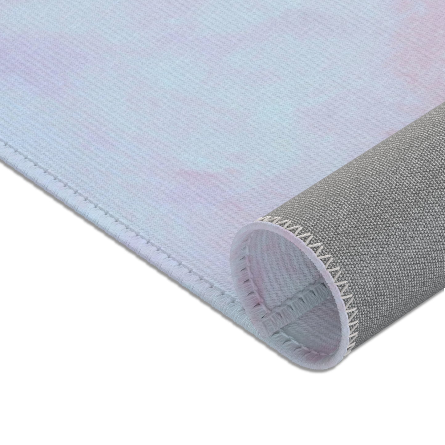 Summit of Love: (24"x36") Pastel Abstract Area Rug, Soft Touch, Cozy Living Room Decor, Home Interior, Non-Slip Mat, Stylish Room Accent, Modern Carpet