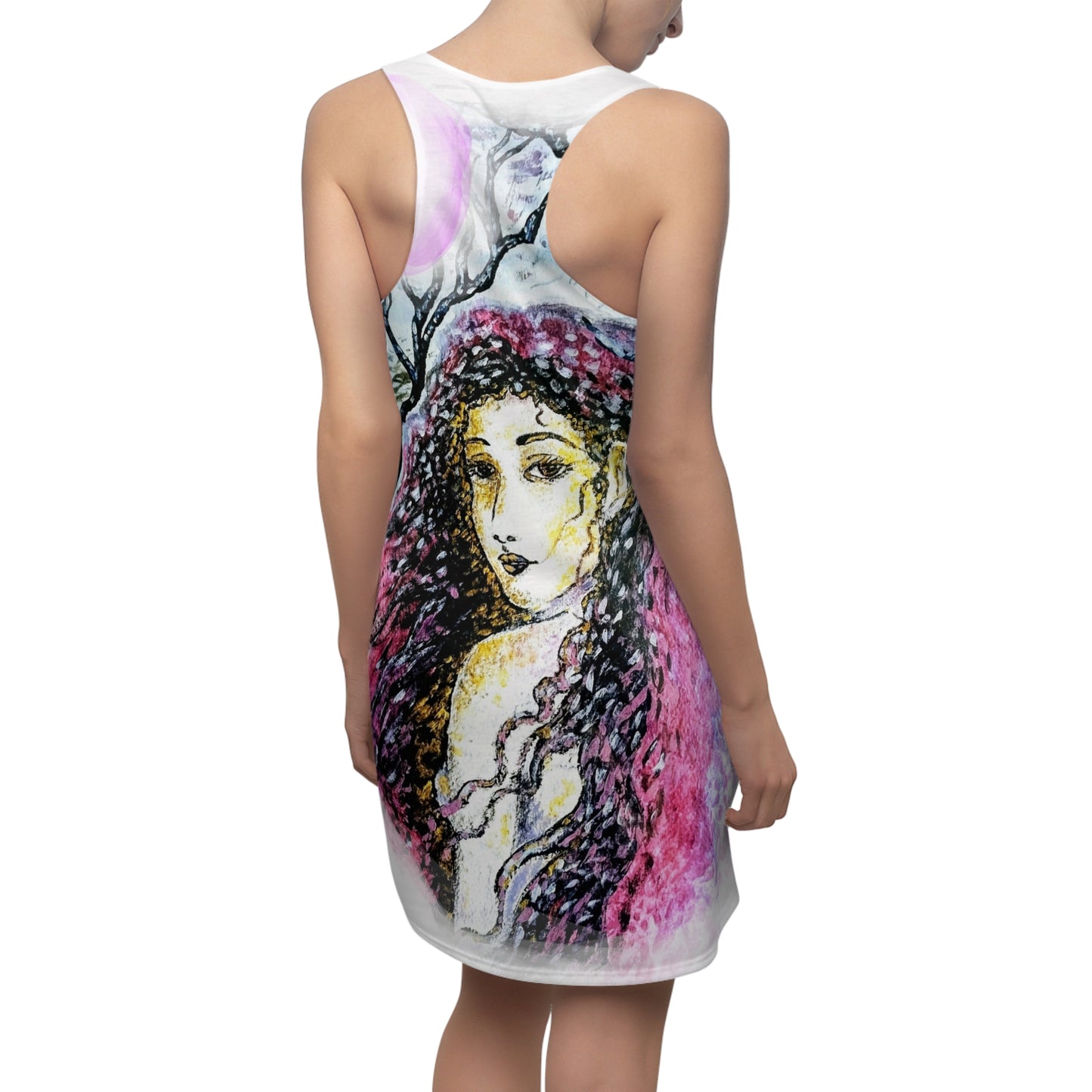 Thru the Wilderness: Women's Cut & Sew Racerback Dress (AOP)
