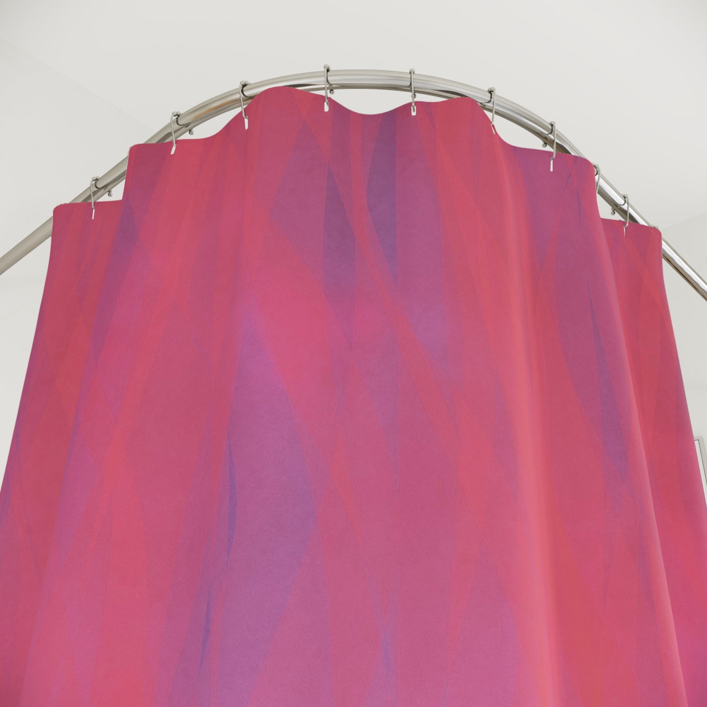 Aphrodite: Abstract Pink tones Shower Curtain - Modern Bathroom Decor