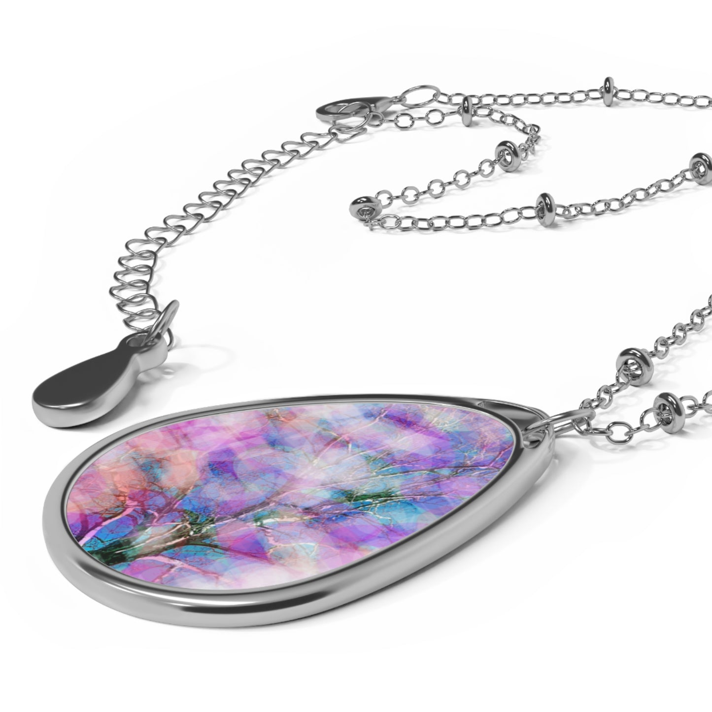 Woo hoo : D Oval Necklace
