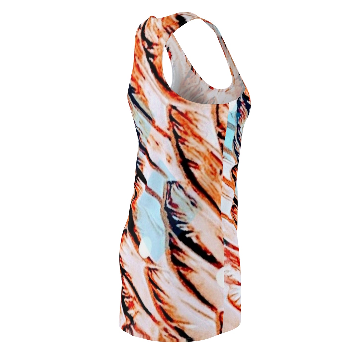 Swan: Women's Cut & Sew Racerback Dress (AOP)
