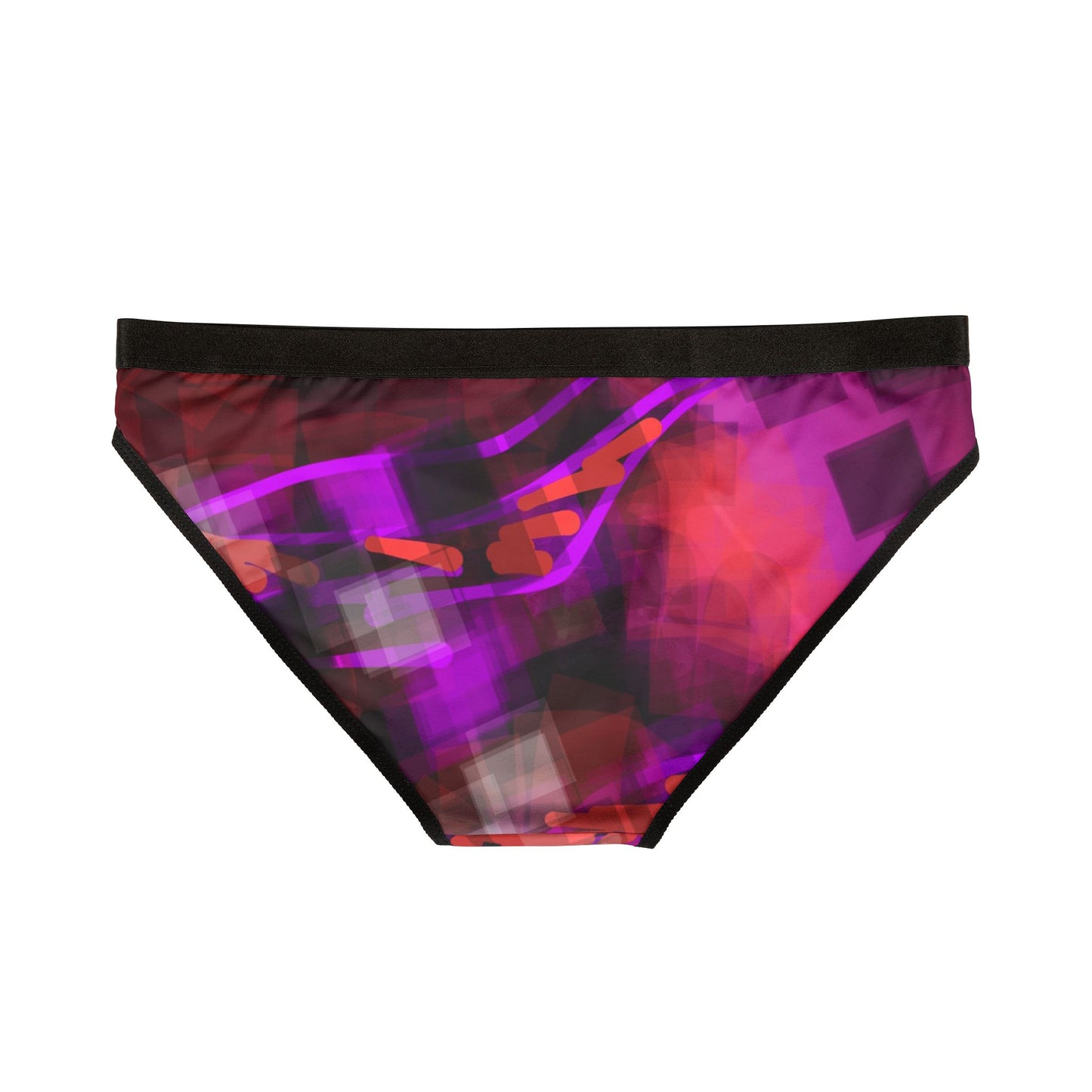Bo: Cool Vibes Vibrant Women's Underwear - Colorful Abstract Print Panties
