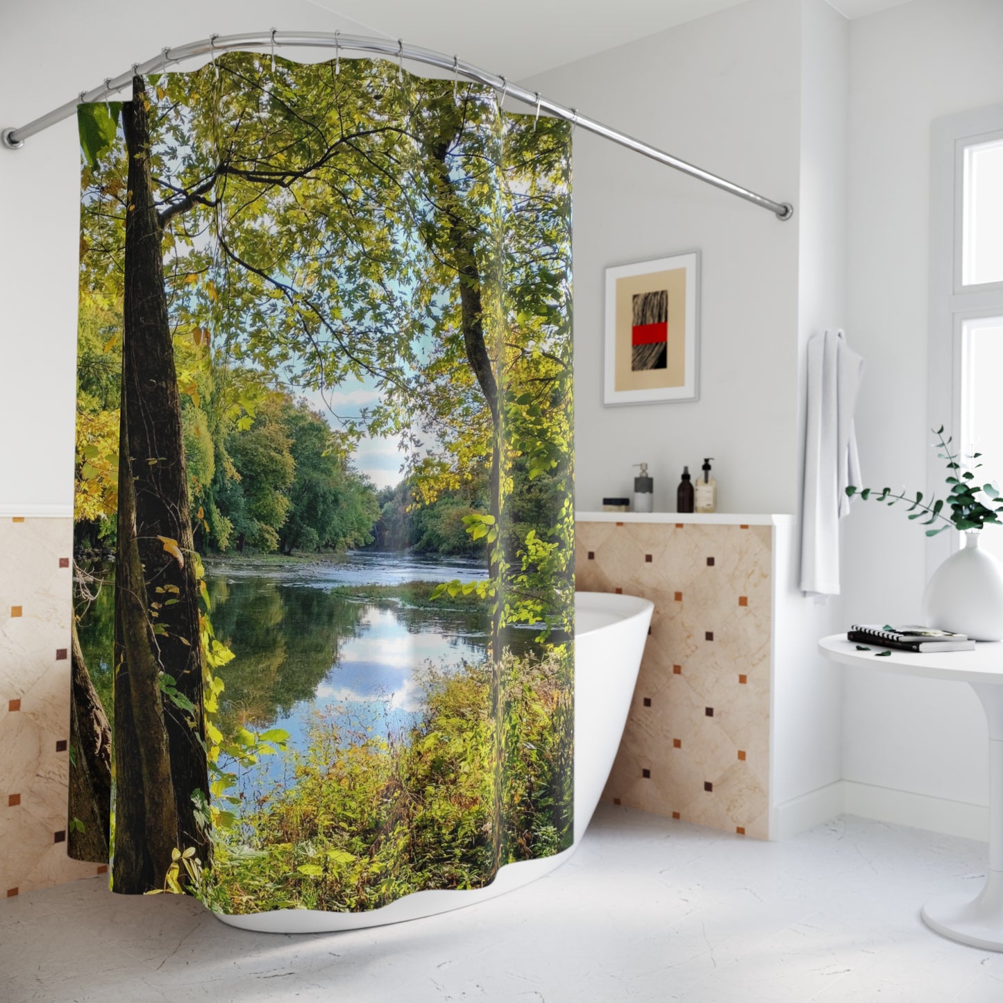 Natural Peace: Shower Curtains