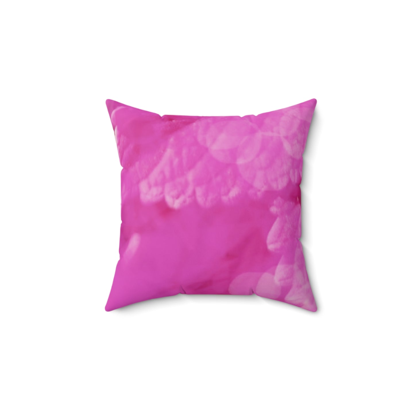 Jubilee: (14"x14") Stylish Faux Suede Square Pillow, Cozy Home Decor, Accent Cushion for Living Room, Gift for Her, Pink Blush Throw Pillow