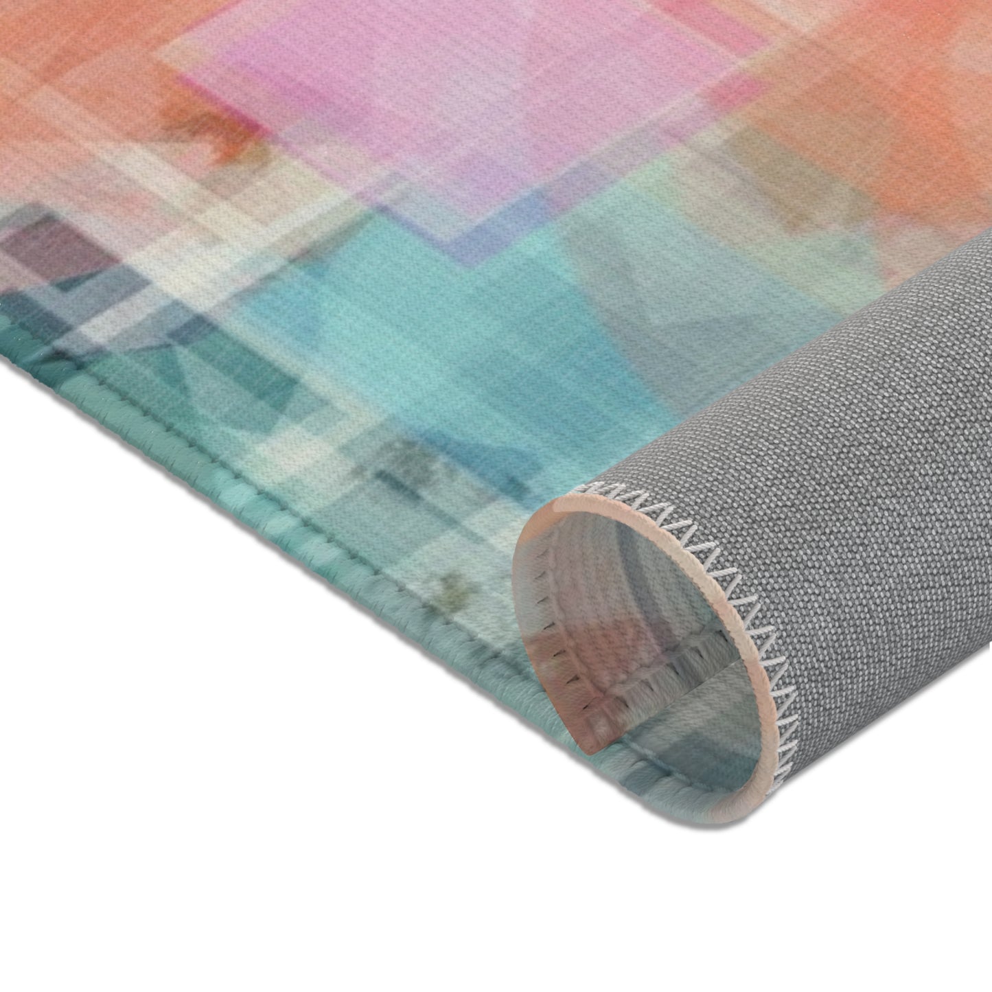 Lana: 48"x72" Abstract Floral Area Rug - Vibrant Modern Design for Relaxed Home Décor