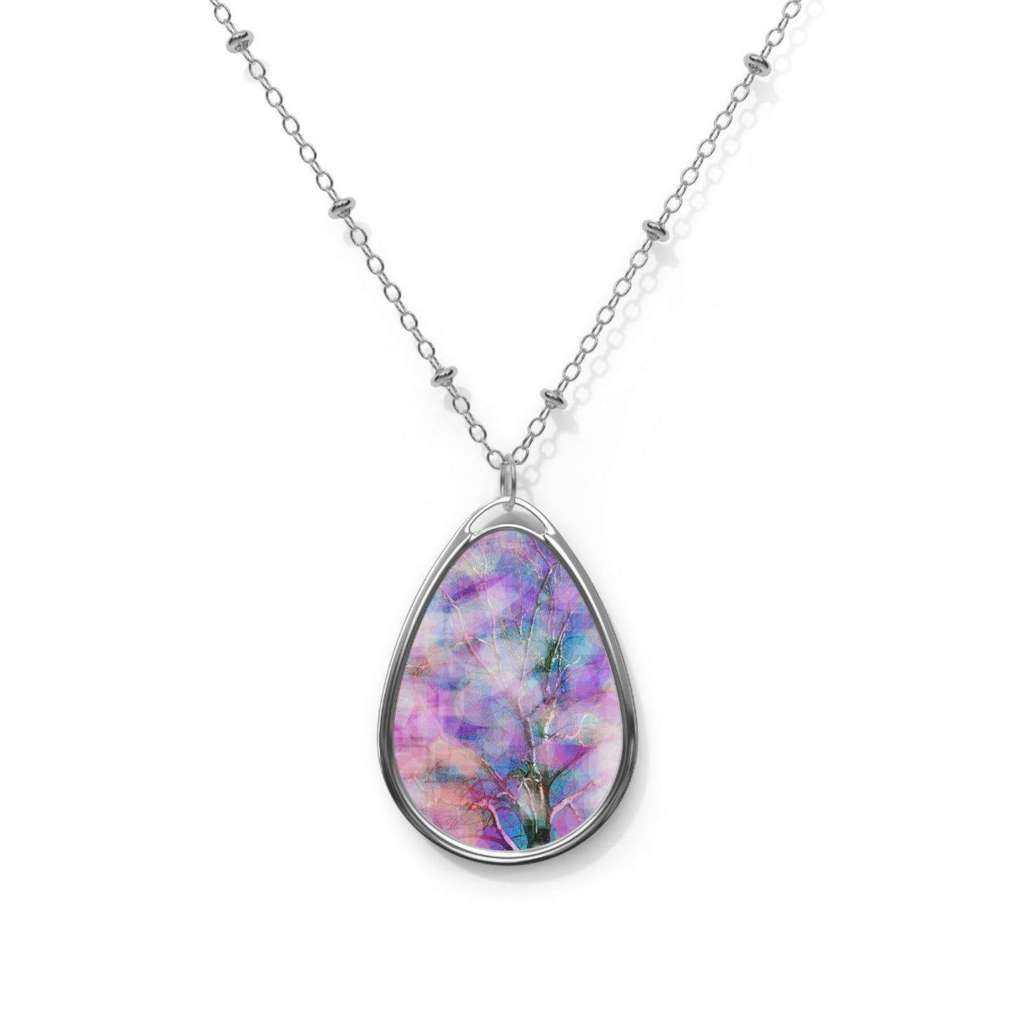 Woo hoo : D Oval Necklace