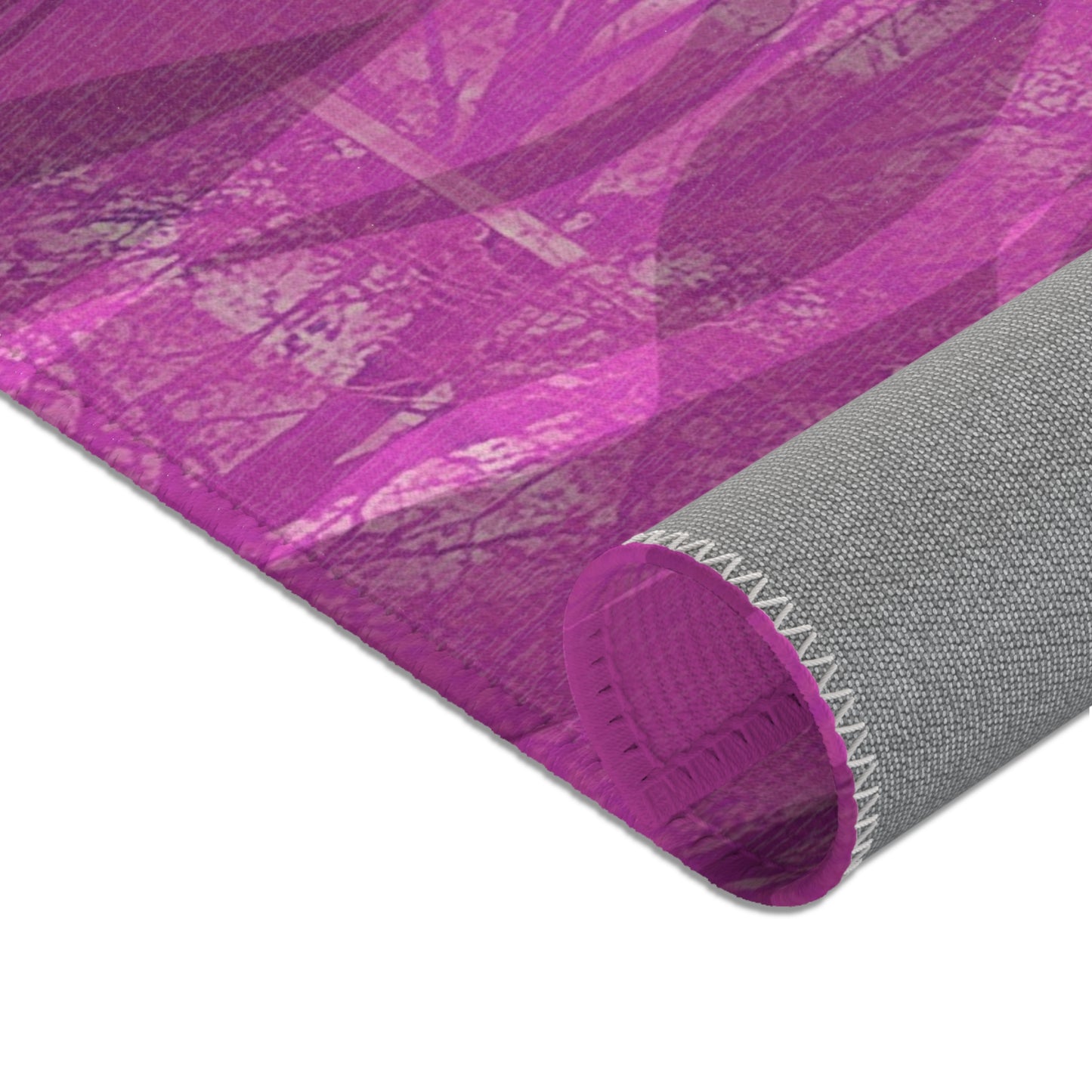 Ruby: 24"x36" Stylish Ruby Wave Area Rug - Modern Home Decor for Cozy Spaces