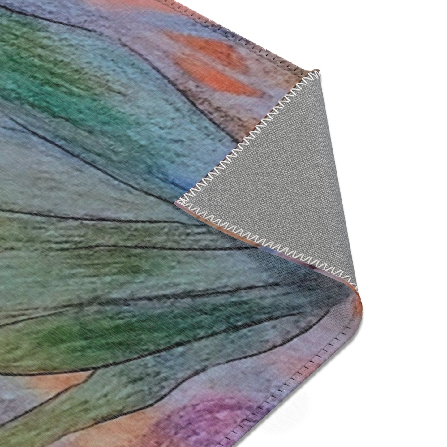 Breathing Tulips: Area Rugs 48"x72"